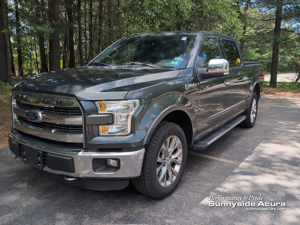 Guard Metallic 2015 Ford F-150 Lariat SuperCrew 4WD Pickup Truck Four-Wheel Drive 6-Speed Automatic
