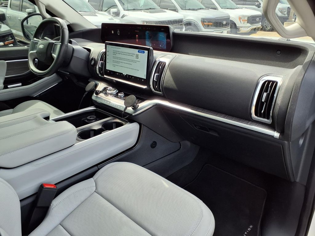 2025 Ford Expedition Max Platinum White at Bayway Cadillac of The Woodlands