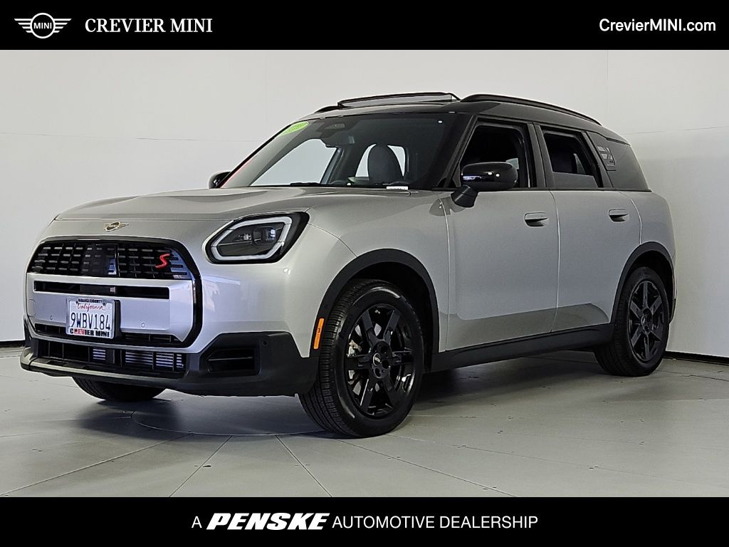Melting Silver III Metallic 2026 MINI Countryman S ALL4 SUV / Crossover All-Wheel Drive 7-Speed Automatic