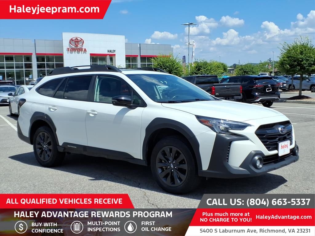 Crystal White Pearl 2025 Subaru Outback SUV / Crossover All-Wheel Drive Continuously Variable Transmission