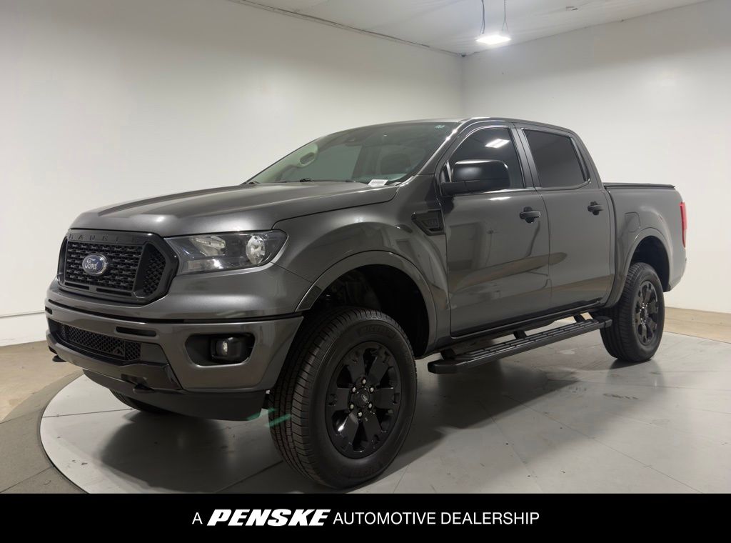 Gray (Magnetic Metallic) 2020 Ford Ranger XLT SuperCrew RWD Pickup Truck 4X2 Automatic