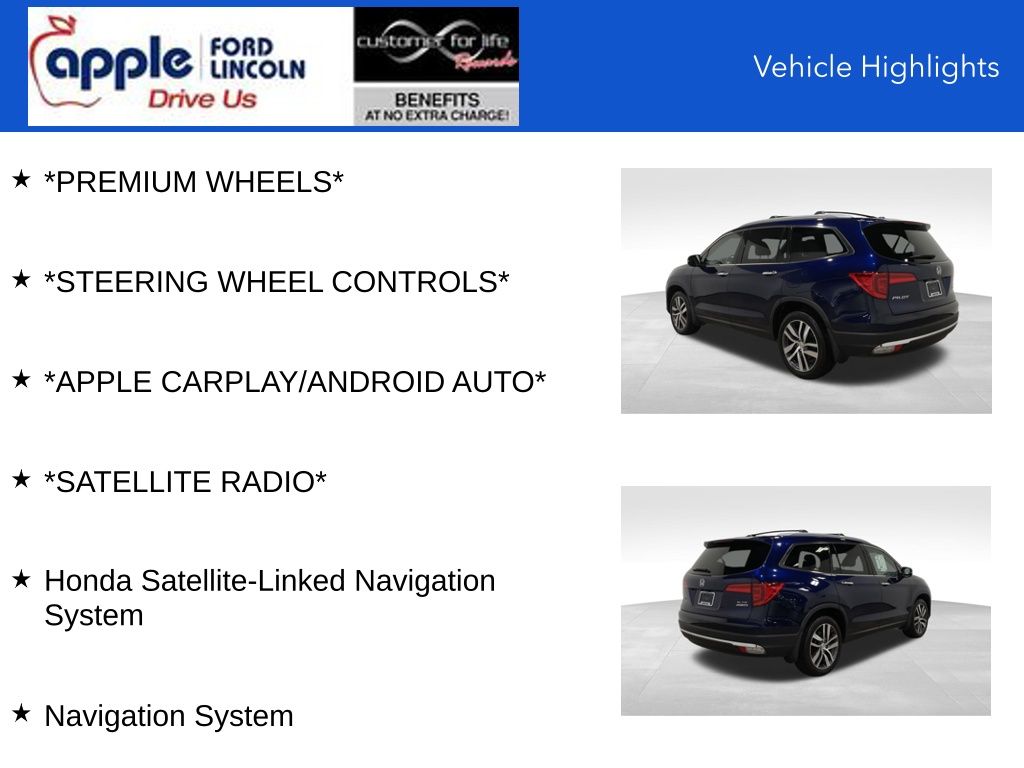 2017 Honda Pilot Elite