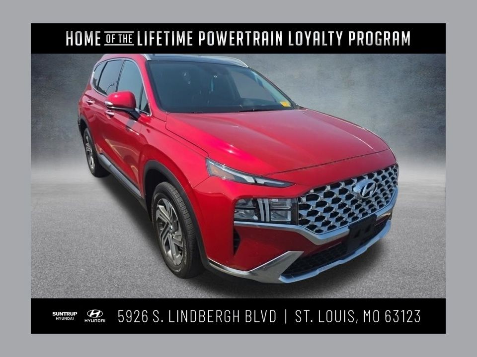 Calypso Red 2023 Hyundai Santa Fe SUV / Crossover Front-Wheel Drive 8-Speed Automatic