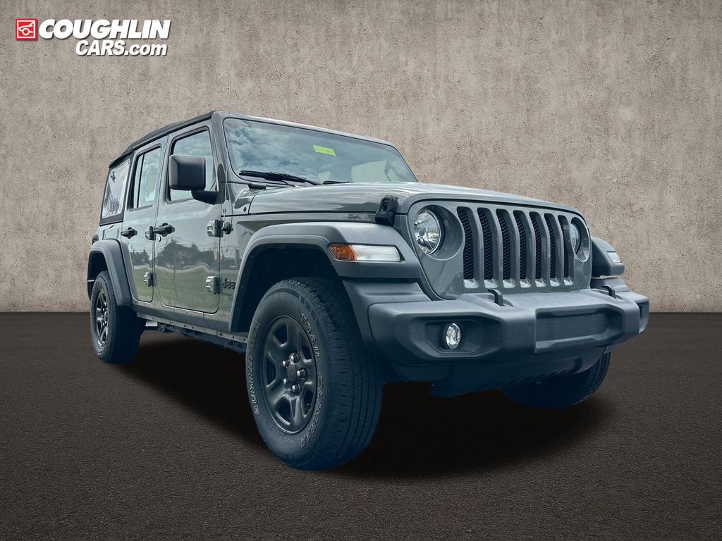 Sting-Gray Clearcoat 2021 Jeep Wrangler SUV / Crossover Four-Wheel Drive 6-Speed Manual