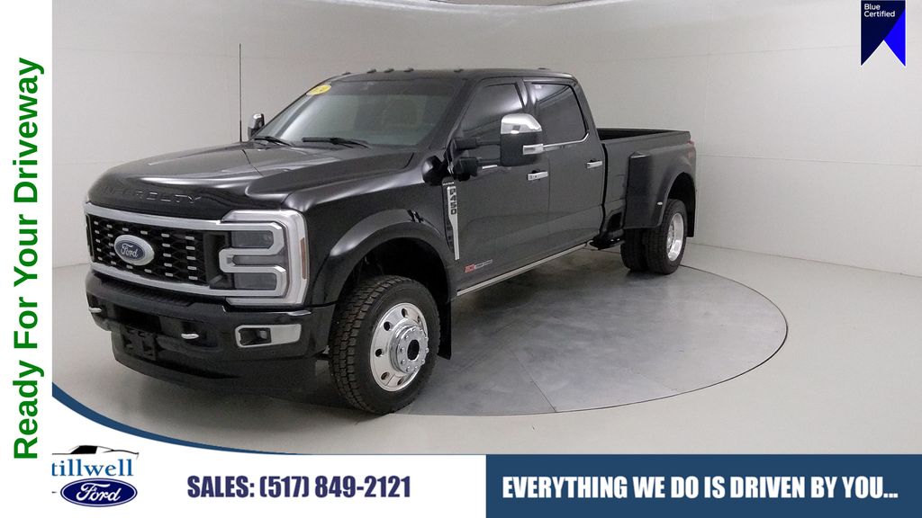 Agate Black Metallic 2024 Ford F-450 Super Duty Pickup Truck Four-Wheel Drive Automatic
