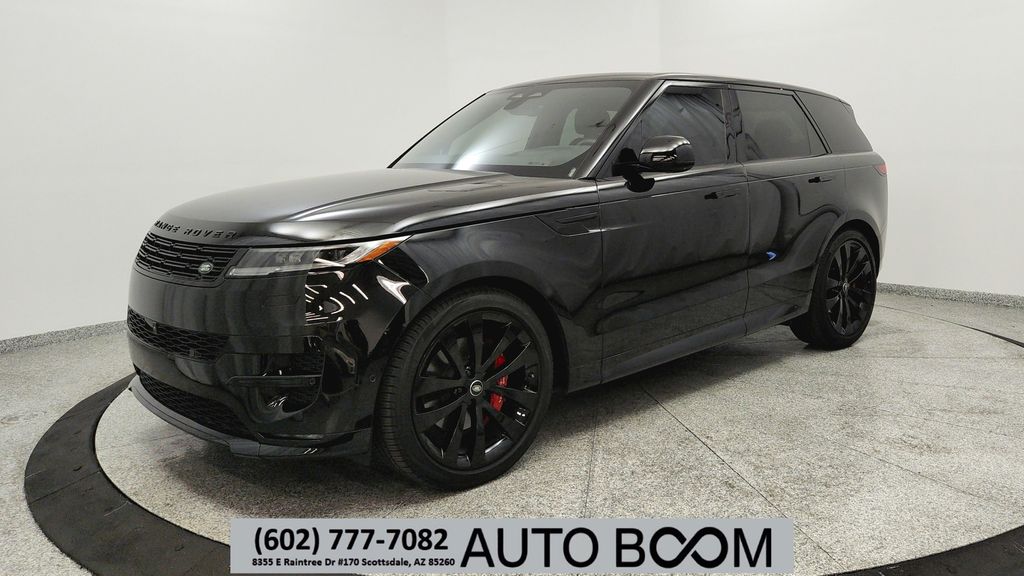 Santorini Black Metallic 2025 Land Rover Range Rover Sport SUV / Crossover All-Wheel Drive 8-Speed Automatic