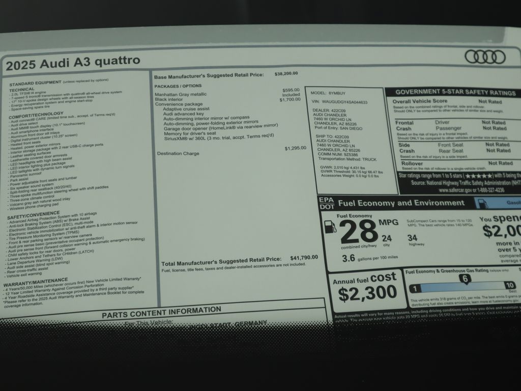 2025 Audi A3  10