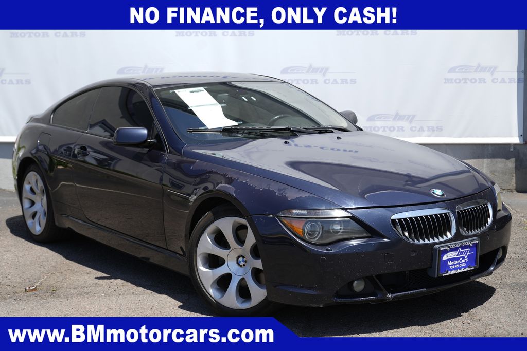 16147 2007 BMW 6 Series Coupe Rear-Wheel Drive 6-Speed Automatic