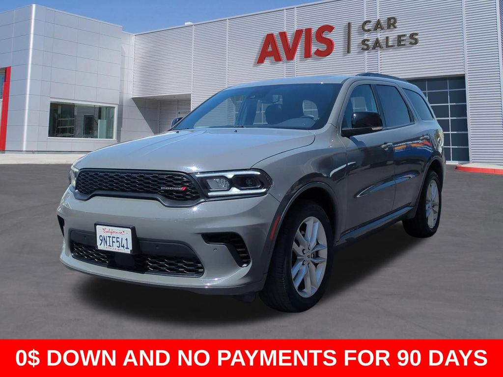 Gray Clearcoat 2025 Dodge Durango GT Plus AWD SUV / Crossover All-Wheel Drive 8-Speed Automatic