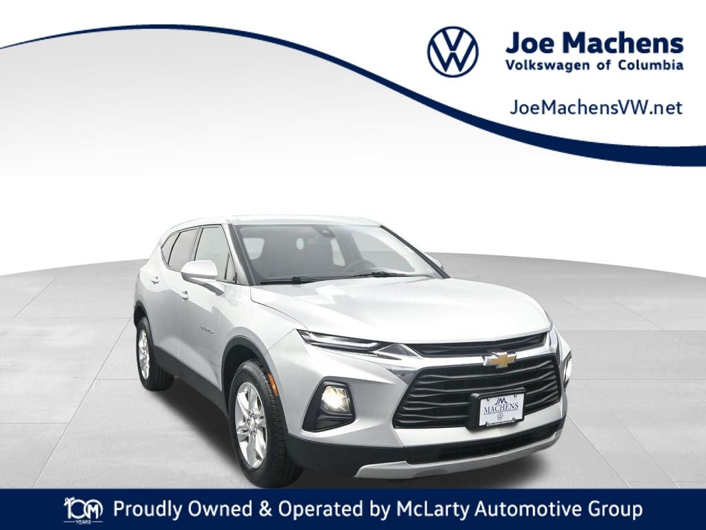 Silver Ice Metallic 2021 Chevrolet Blazer SUV / Crossover All-Wheel Drive 9-Speed Automatic