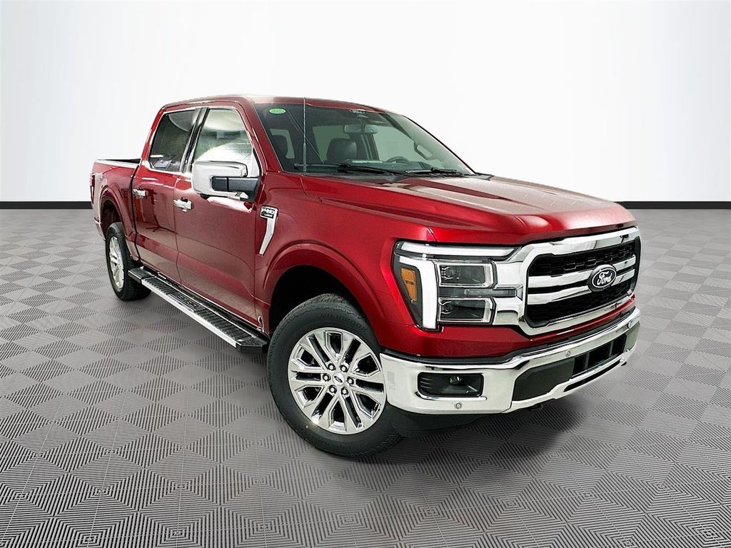Ruby Red Metallic 2026 Ford F-150 Pickup Truck Four-Wheel Drive Automatic