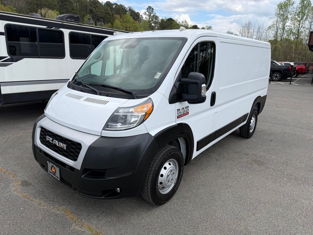 Bright White Clearcoat 2022 RAM ProMaster 1500 136 Low Roof Cargo Van FWD Van Front-Wheel Drive 9-Speed Automatic
