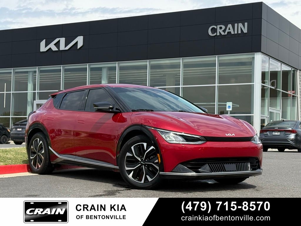 Runway Red 2024 Kia EV6 Wind AWD SUV / Crossover All-Wheel Drive 1-Speed Automatic