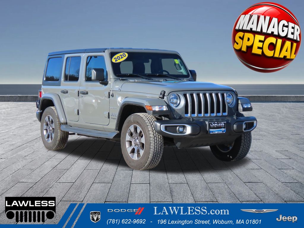Sting-Gray Clearcoat 2020 Jeep Wrangler SUV / Crossover Four-Wheel Drive 6-Speed Manual