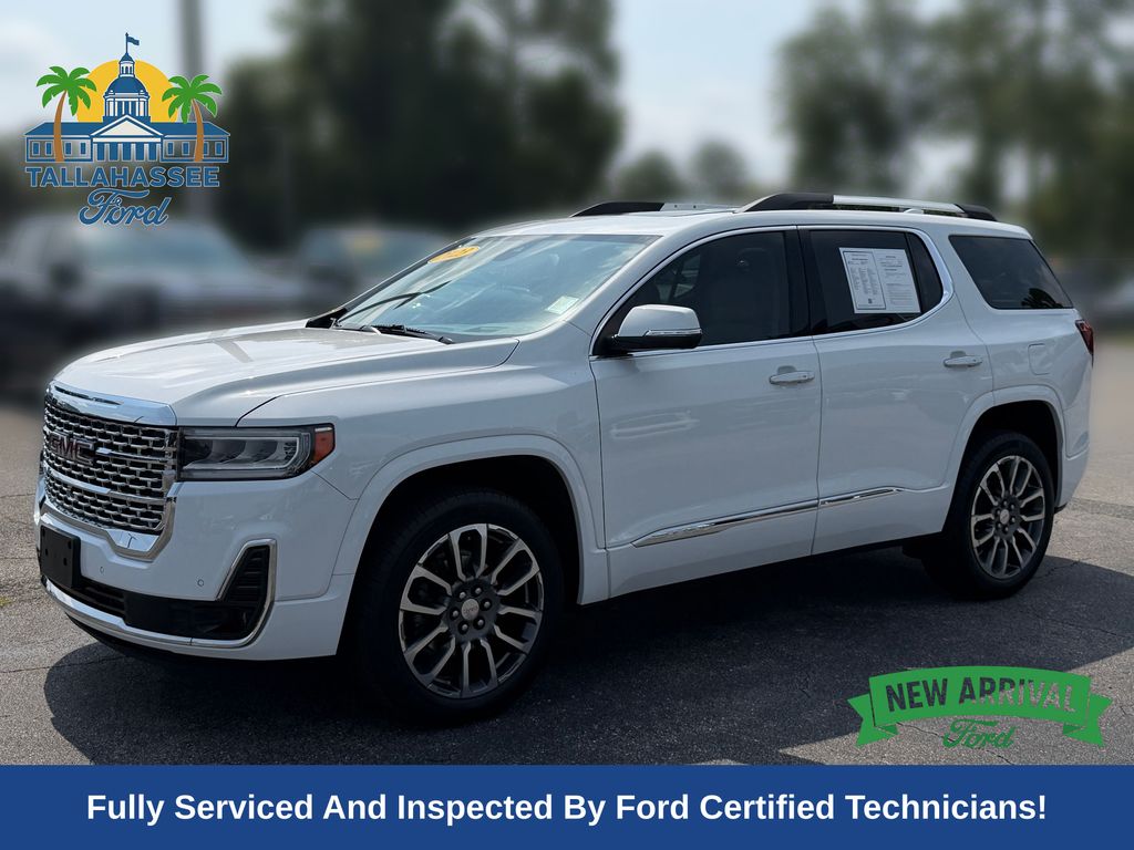 Summit White 2023 GMC Acadia SUV / Crossover Front-Wheel Drive 9-Speed Automatic