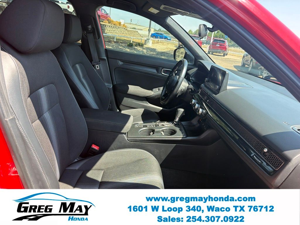 2025 Honda Civic Sport Red at Greg May Honda