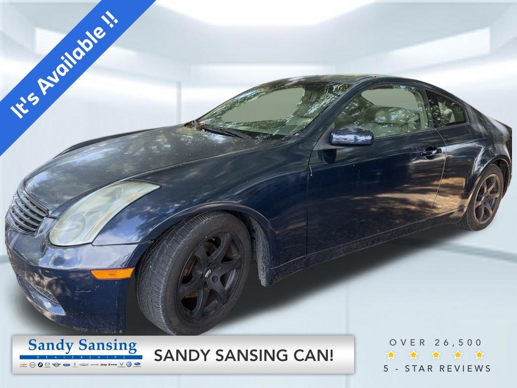 Twilight Blue Pearl 2004 INFINITI G35 Coupe RWD Coupe Rear-Wheel Drive 5-Speed Automatic Overdrive