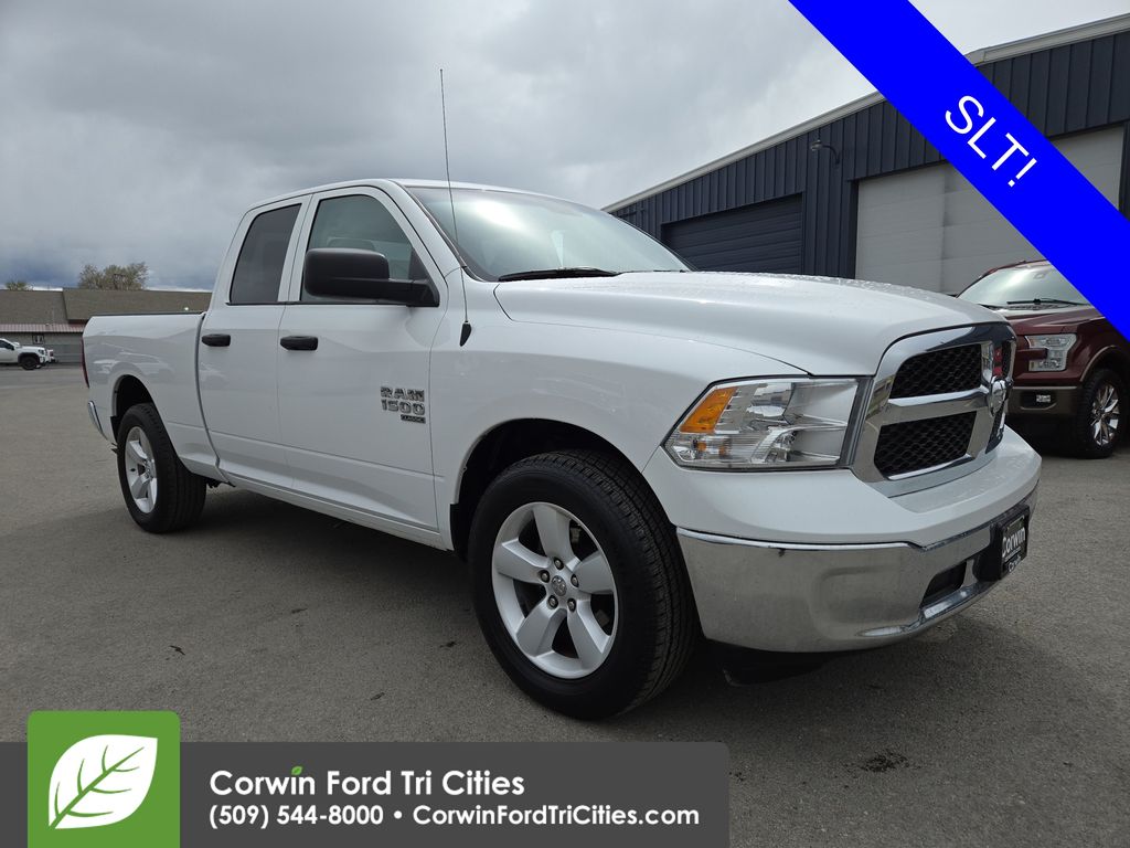 Bright White Clearcoat 2024 RAM 1500 Pickup Truck Four-Wheel Drive 8-Speed Automatic