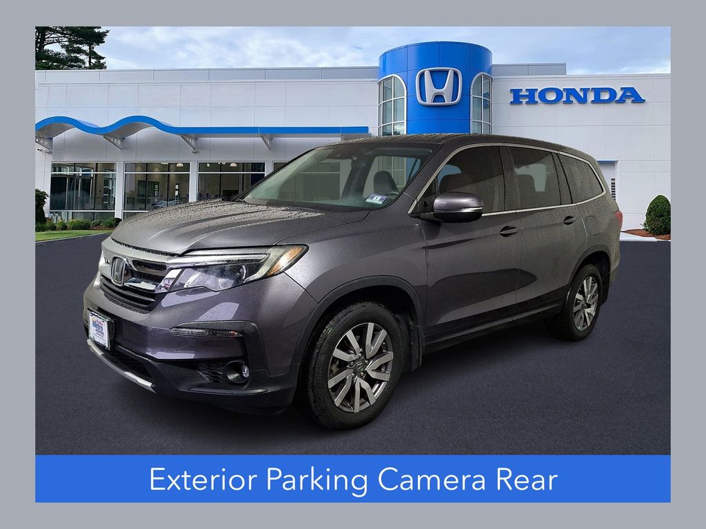 Gray 2019 Honda Pilot SUV / Crossover All-Wheel Drive 6-Speed Automatic