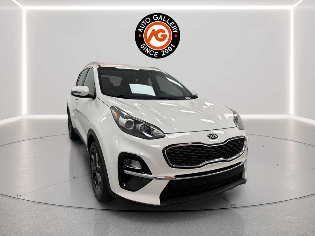 Snow White Pearl 2021 Kia Sportage SUV / Crossover Front-Wheel Drive 6-Speed Automatic Overdrive