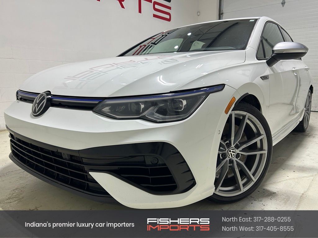 White 2024 Volkswagen Golf R Hatchback All-Wheel Drive 6-Speed Manual