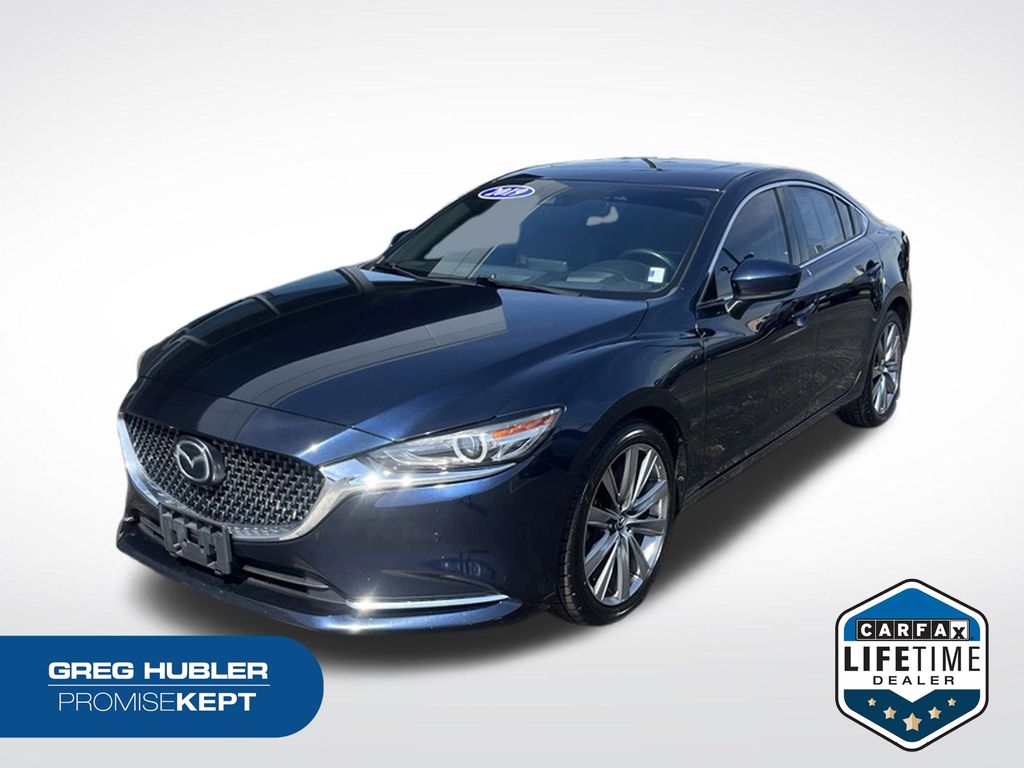 Deep Crystal Blue 2019 Mazda MAZDA6 Sedan Front-Wheel Drive 6-Speed Automatic