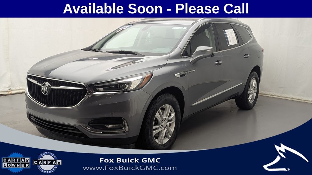 Satin Steel Gray Metallic 2019 Buick Enclave SUV / Crossover Four-Wheel Drive 9-Speed Automatic