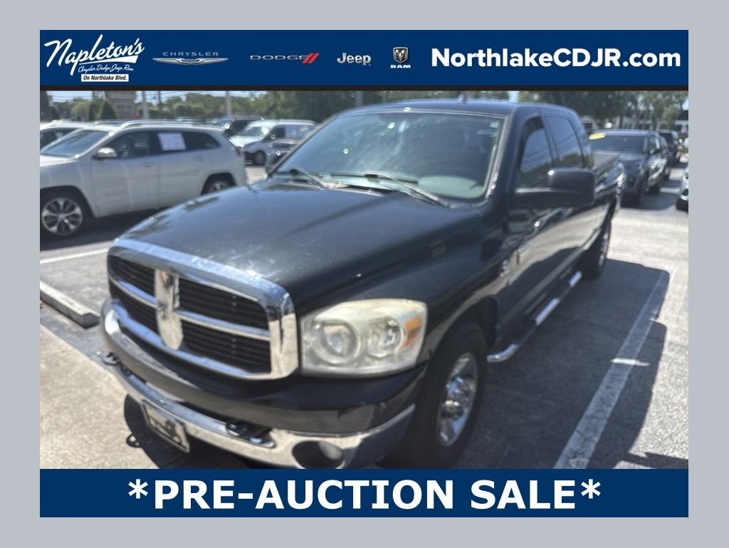 Brilliant Black Crystal Pearl 2007 Dodge RAM 2500 SLT Mega Cab RWD Pickup Truck 4X2 4-Speed Automatic