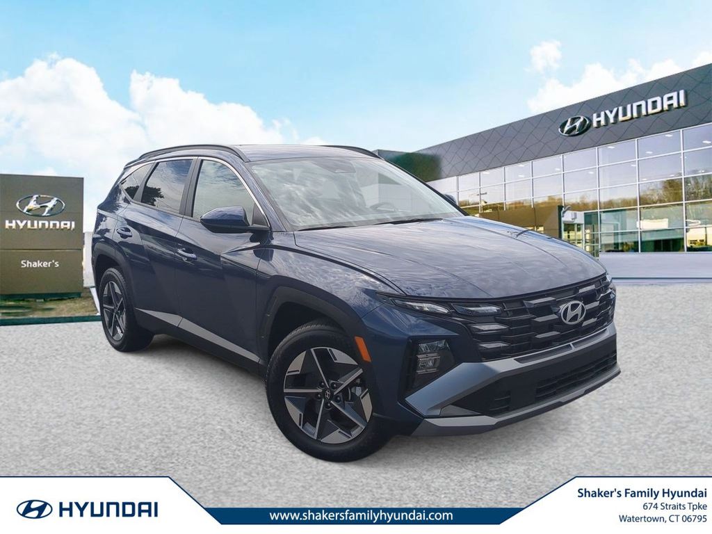 Atlantis Blue 2026 Hyundai Tucson SUV / Crossover All-Wheel Drive 8-Speed Automatic