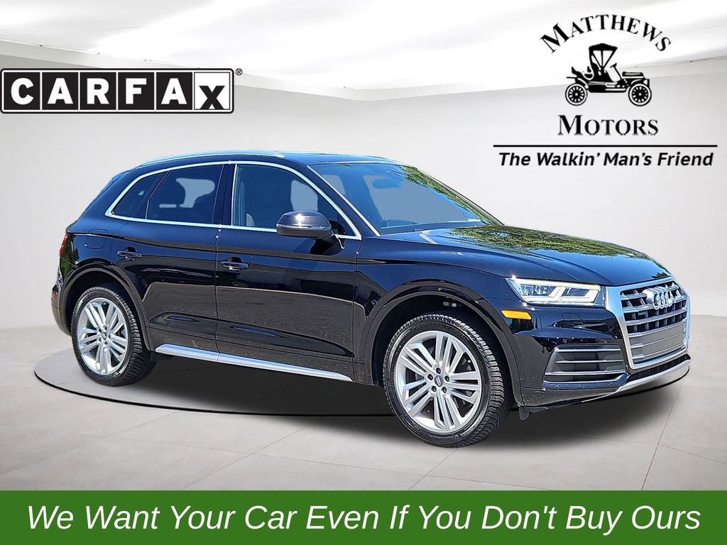 Brilliant Black 2020 Audi Q5 quattro Premium Plus 45 TFSI SUV / Crossover All-Wheel Drive 7-Speed Automatic