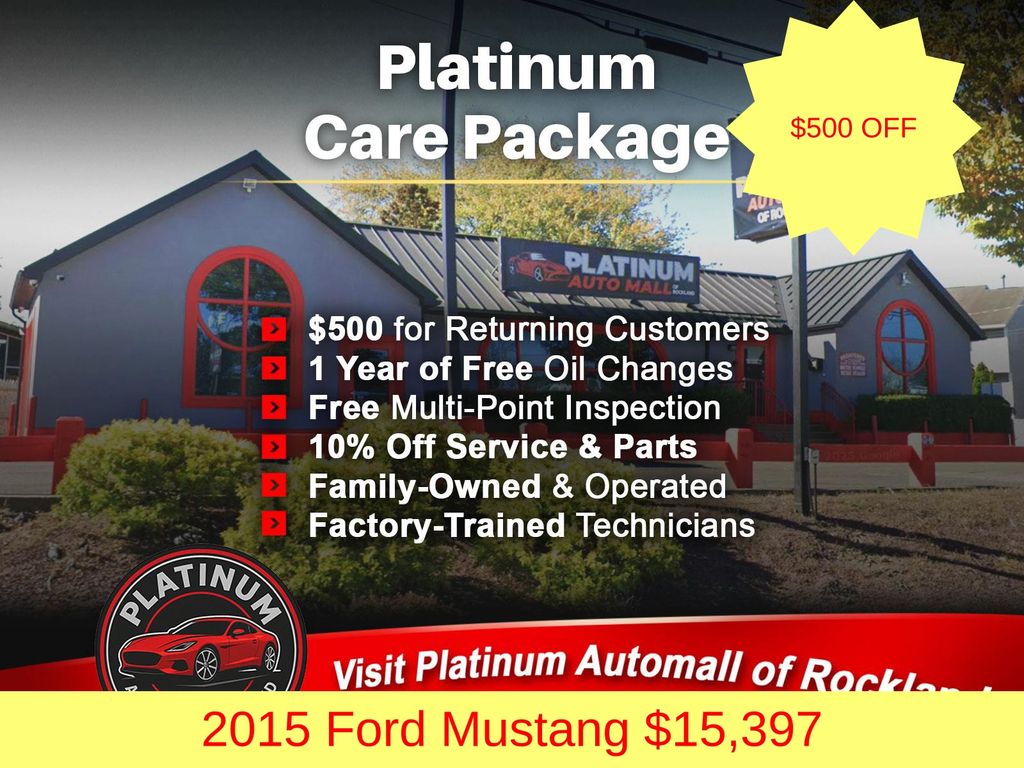 2015 Ford Mustang EcoBoost Premium Coupe RWD