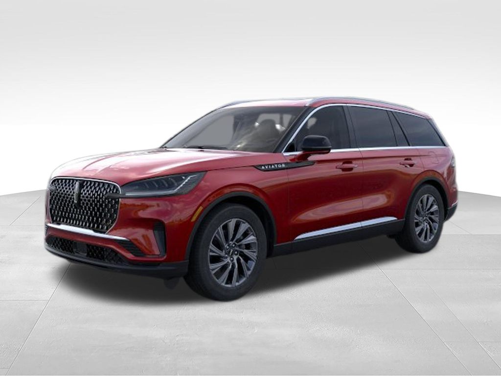 Red Carpet Tinted Clearcoat 2026 Lincoln Aviator Premiere AWD SUV / Crossover All-Wheel Drive Automatic