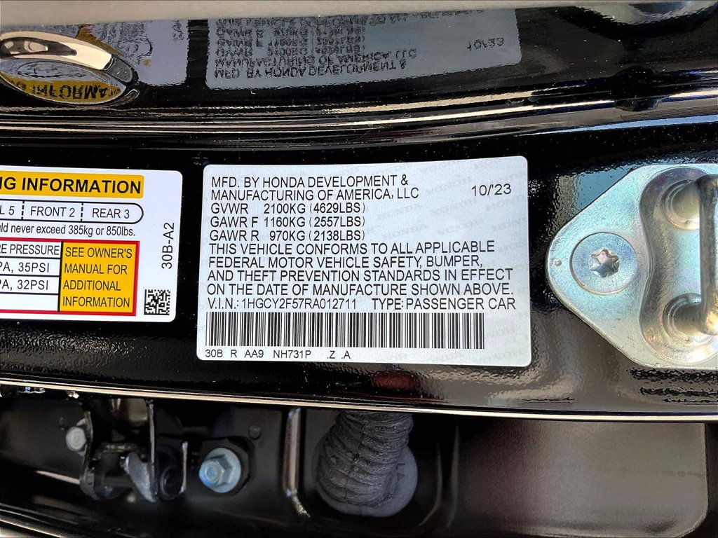 2024 Honda Accord Hybrid Sport Black - Grieco Acura - Image 20