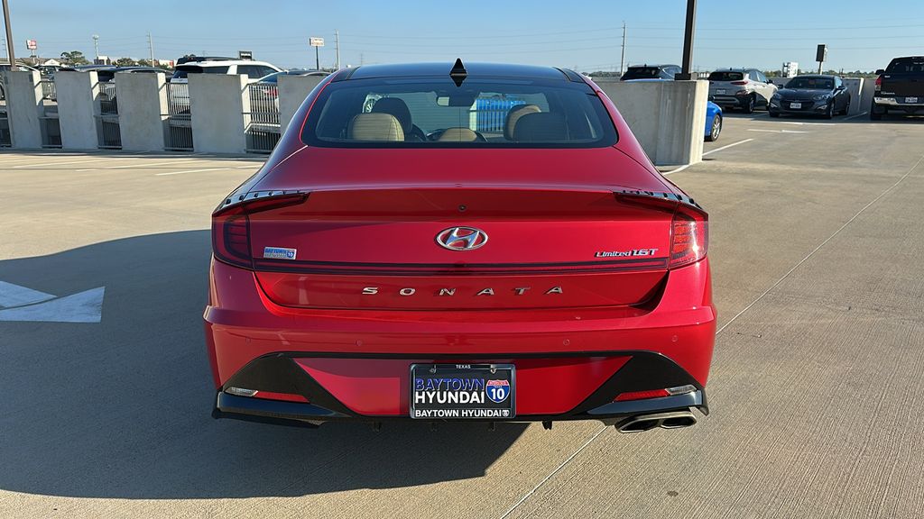2021 Hyundai Sonata Limited Red at Parkway Family Mazda