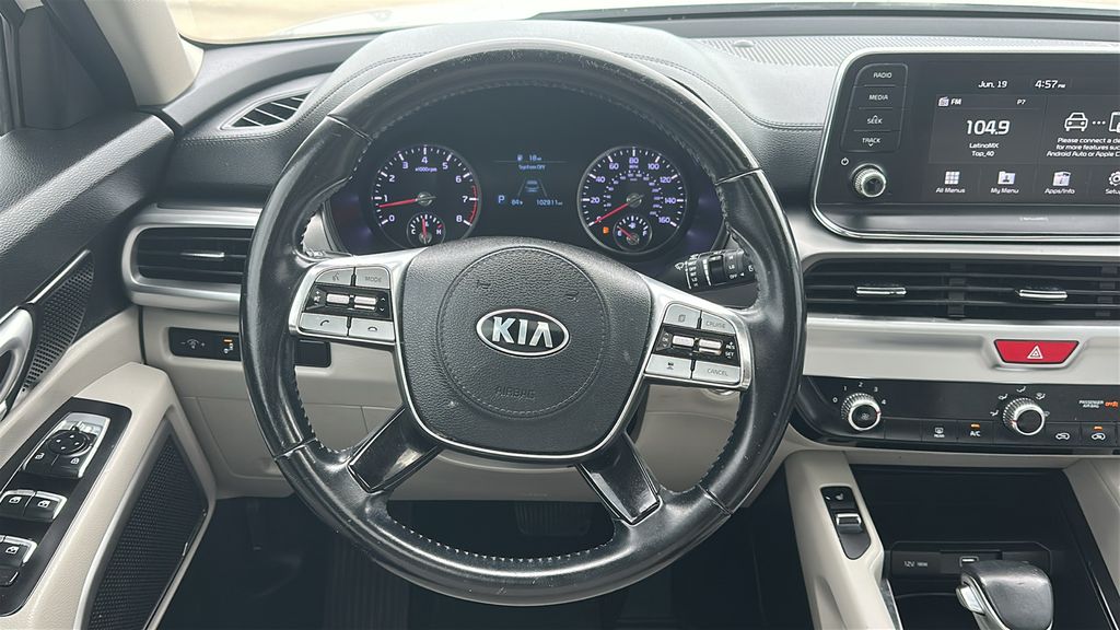 2020 Kia Telluride S White at Bravo Nissan