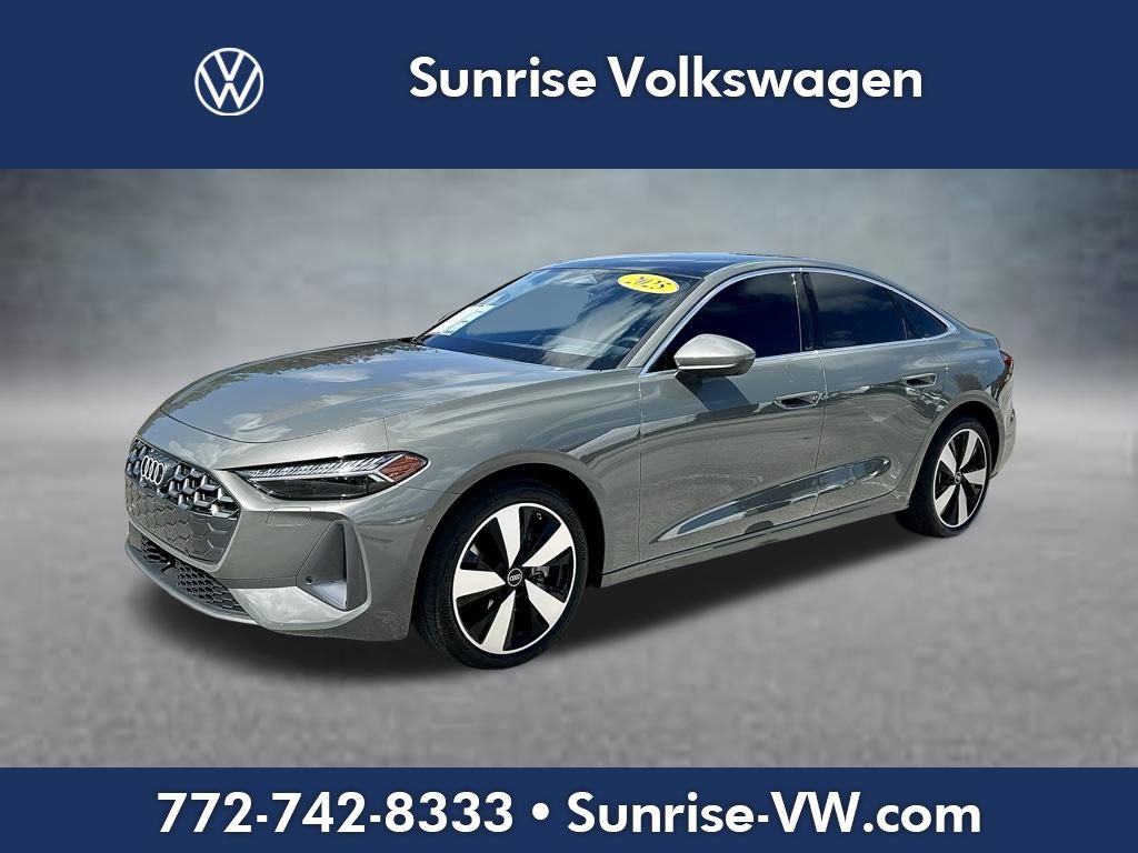 Chronos Gray Metallic 2025 Audi A5 quattro Premium Plus Sedan Sedan All-Wheel Drive 7-Speed Automatic