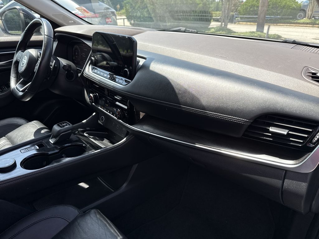 2021 Nissan Rogue Platinum White at DeMontrond Mazda