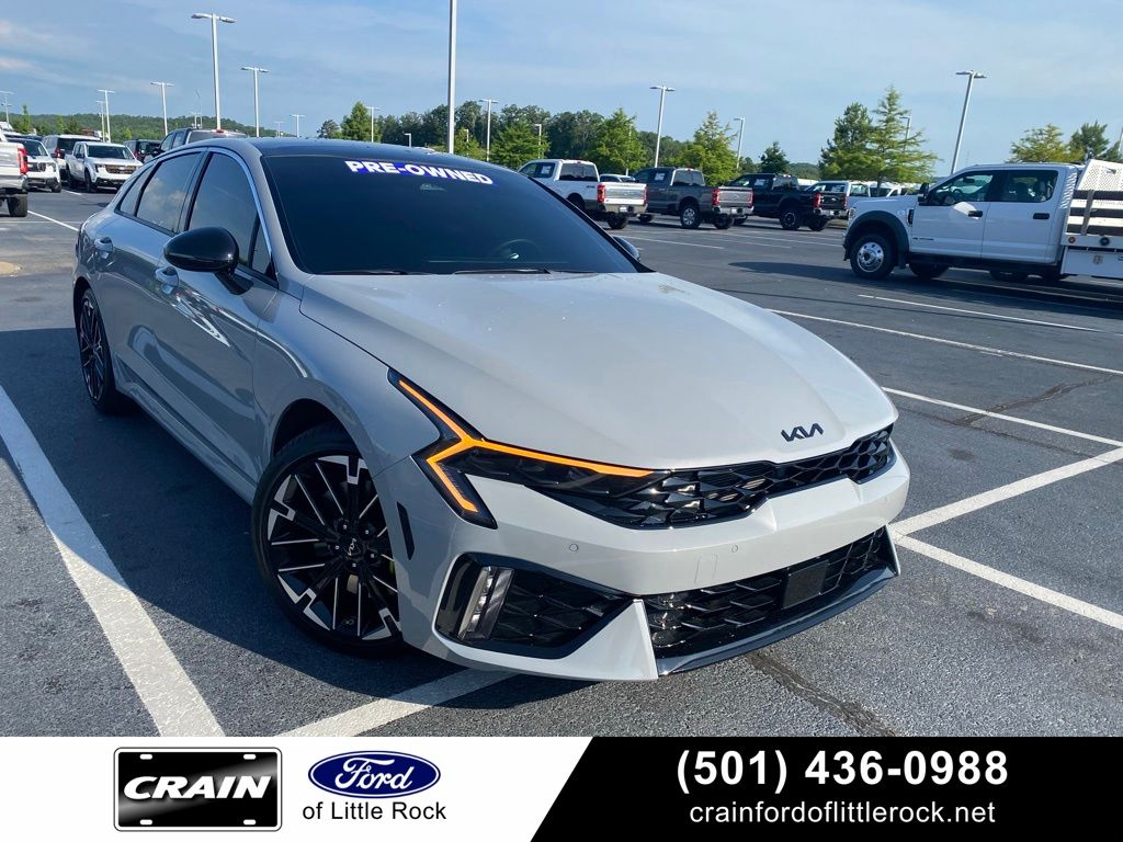 Wolf Gray 2026 Kia K5 Sedan Front-Wheel Drive 8-Speed Dual Clutch