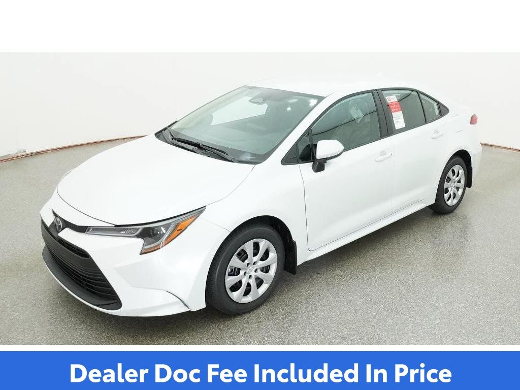 Pearl 2026 Toyota Corolla Sedan Front-Wheel Drive Continuously Variable Transmission