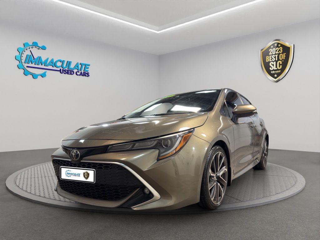Bronze 2019 Toyota Corolla Hatchback XSE FWD Hatchback Front-Wheel Drive Continuously Variable Transmission