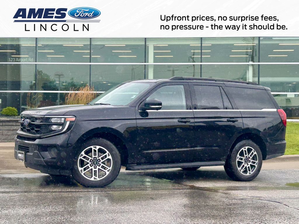 Black Metallic 2025 Ford Expedition SUV / Crossover Four-Wheel Drive Automatic