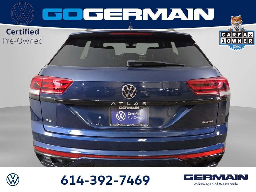 Certified Used 2023 Blue Volkswagen 2.0T SEL R-Line image 8