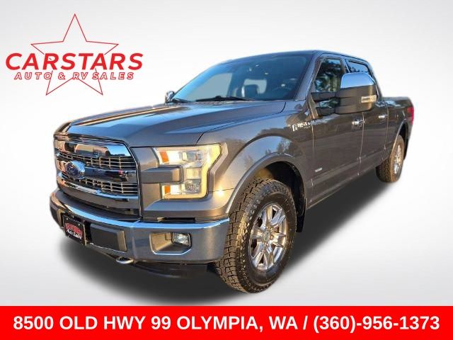 2015 Magnetic Metallic Ford F-150 Lariat Truck