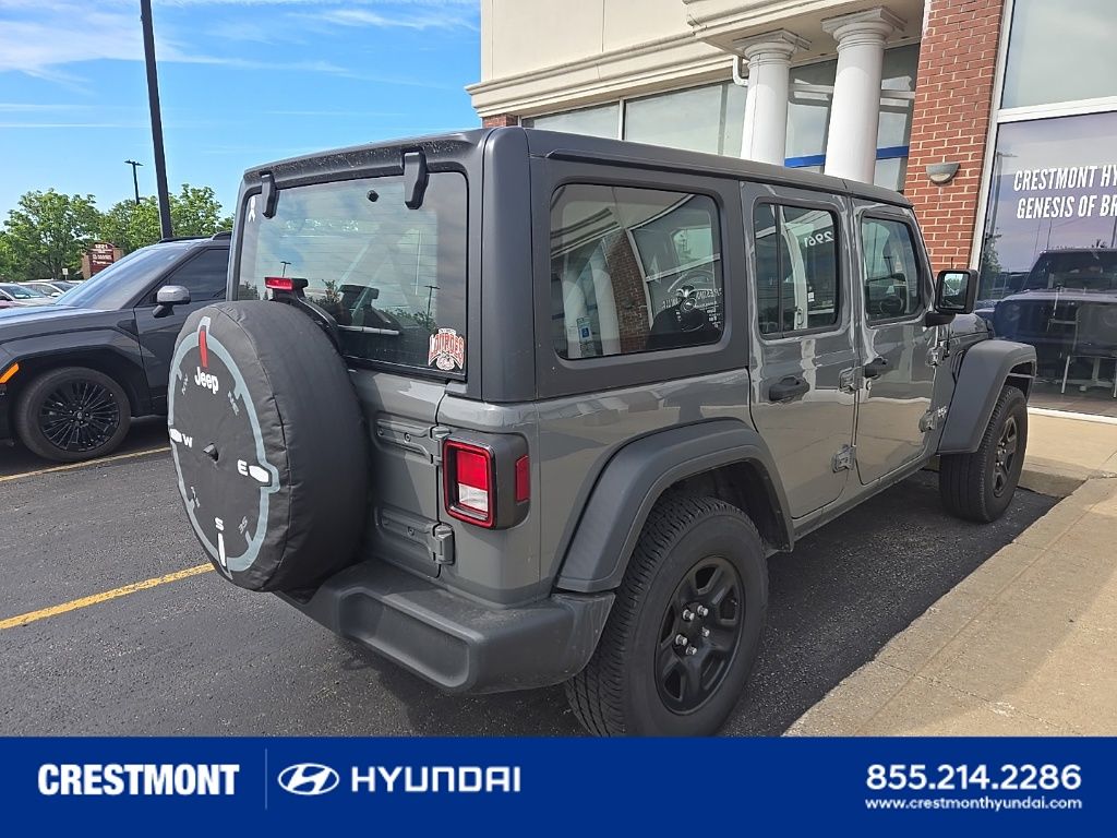used 2020 Jeep Wrangler car, priced at $19,199