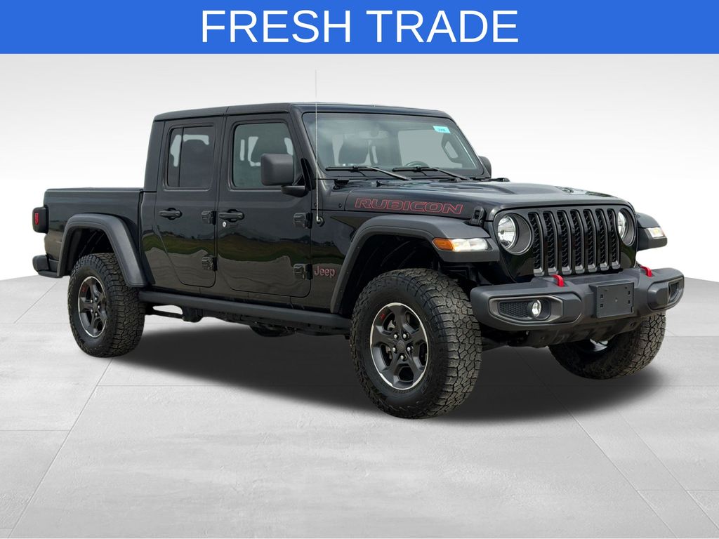 Black Clearcoat 2023 Jeep Gladiator Pickup Truck Four-Wheel Drive 8-Speed Automatic