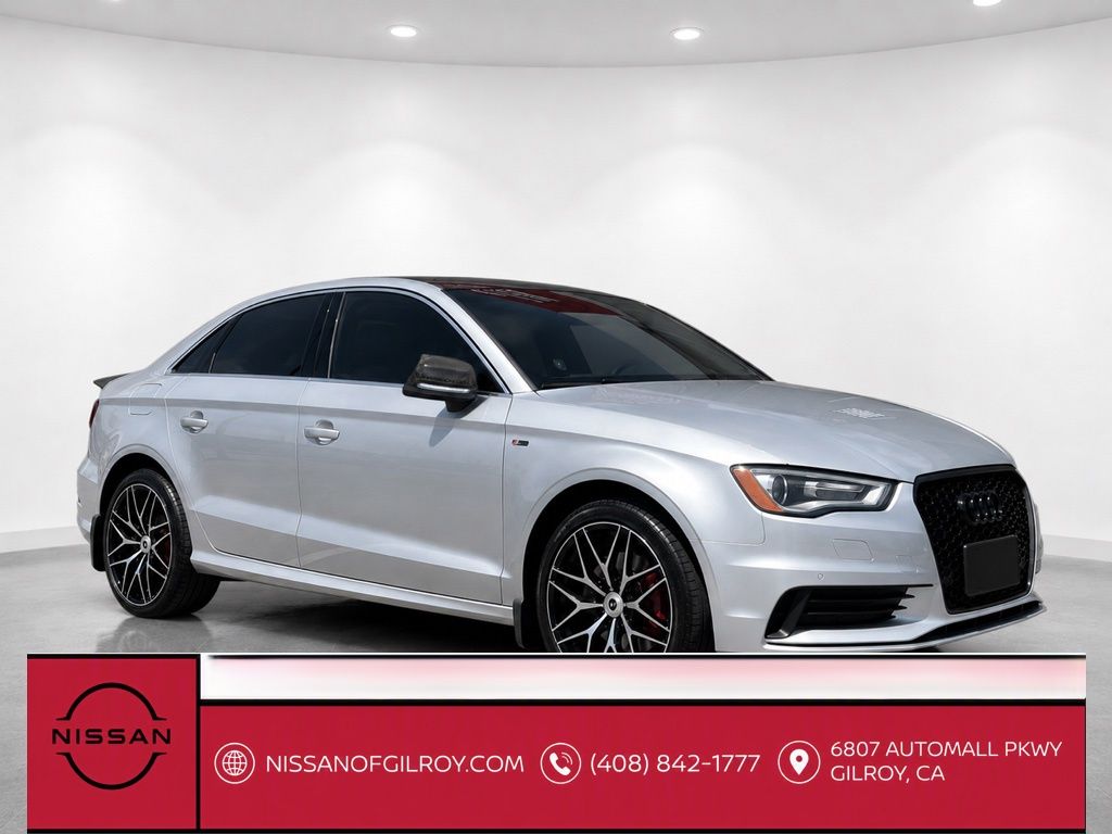 Silver Metallic 2016 Audi A3 Sedan All-Wheel Drive 6-Speed Automatic