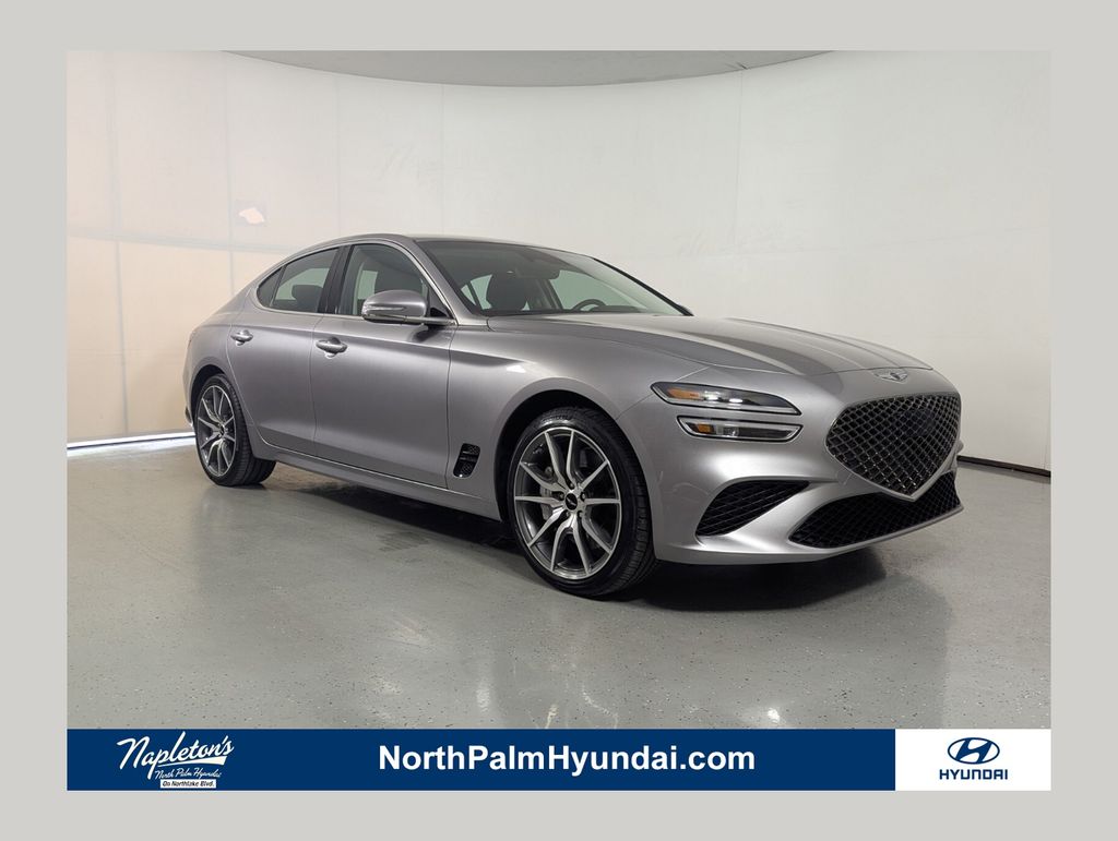 Savile Silver 2026 Genesis G70 Sedan Rear-Wheel Drive 8-Speed Automatic