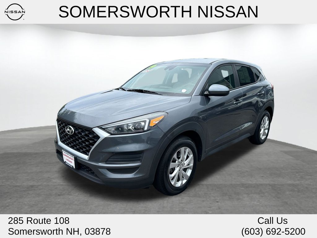 Coliseum Gray 2019 Hyundai Tucson SUV / Crossover All-Wheel Drive 6-Speed Automatic