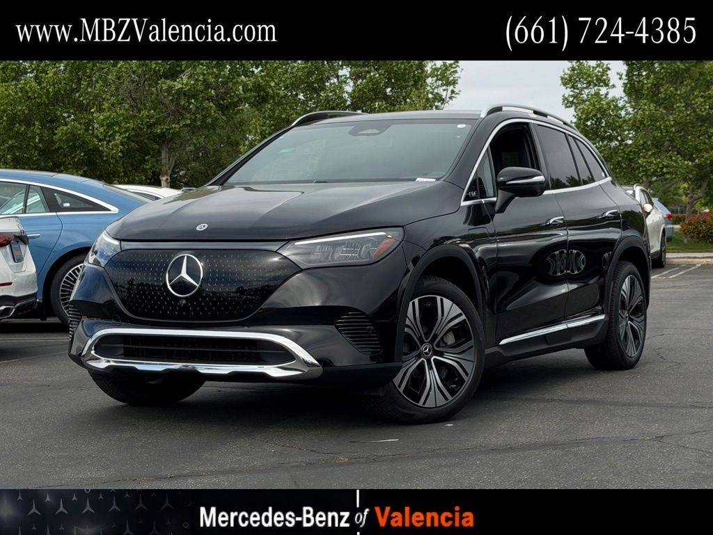 Black 2026 Mercedes-Benz EQE SUV 320 4MATIC SUV / Crossover All-Wheel Drive 1-Speed Automatic