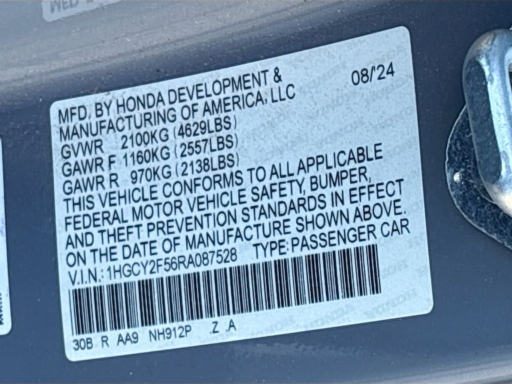 Used 2024 Gray Honda Sport image 29
